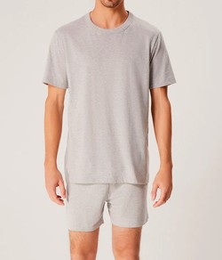 Pijama Masculino Curto Algodão Hering