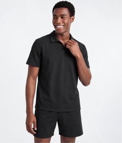 Pijama Masculino Curto Polo Hering - 100% Algod�o - Cinza Escuro