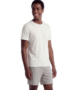 Pijama Masculino Curto 100% Algod�o Hering - Cinza