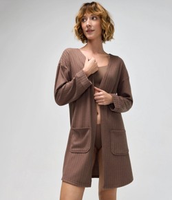 Robe Manga Longa Tricô Hering