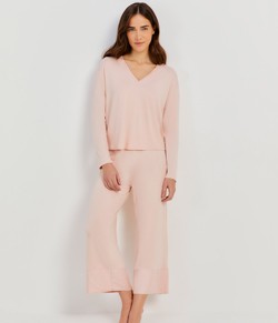 Pijama Feminino Pantalona Hering