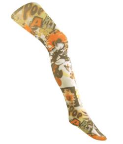 Meia Calça Estampada Pop Art Jiggy (PAT) Fio 50