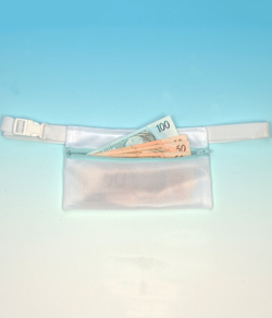 Porta Cédula Simples (pochete de dinheiro / money belt)