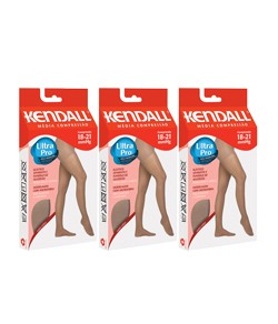 Kit 3 Meia Cal�a Kendall M�dia Compress�o (1631) - Mel