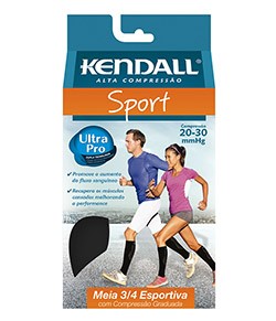 Meia 3/4 Kendall Sport Alta Compress�o (3112)