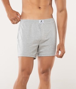 Cueca Samba Canção 100% Algodão KPR (1140) Mescla