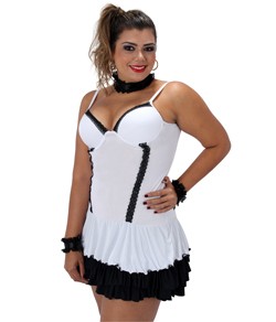 Fantasia Vestido Empregadinha Ksell (100S072B)