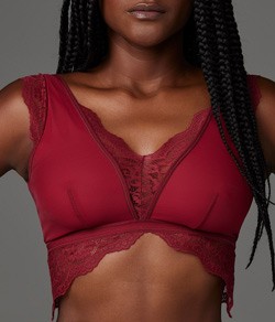 Cropped em Tule e Renda Liebe Mesh (503526)