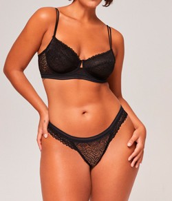 Conjunto Lingerie Meia Ta�a Rendado Liebe Sir�ne (603356/601056)