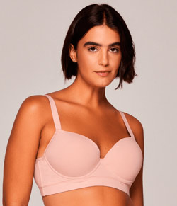 Suti� Sustenta��o Liebe Nude Plus (703001) Microfibra