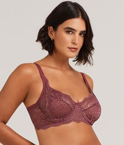 Sutiã Meia Taça Rendado Sem Bojo Liebe (703305) Plus Size