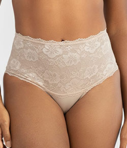 Calcinha Cinta Modeladora com Renda Lucitex Enjoy (4949)