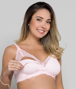 Sutiã Amamentação Cotelê Maternidade Lucitex (5030)