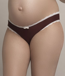 Calcinha Gestante Lucitex Porcelana (5047) Vinho Barolo