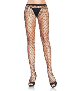 Meia-Calça Arrastão Lurex Leg Avenue (9006) "Lurex Industrial Net™ Pantyhose"