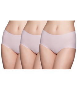 Kit 3 Calcinhas Firmadoras Zero Marcas Liz Tato (50256) Blush