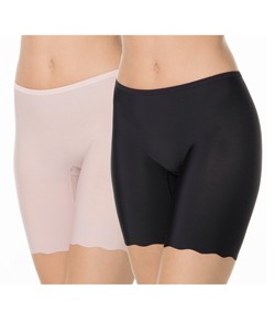 Kit 2 Bermudas Liz Invisible (54590) Sépia/Preto