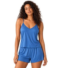 Short Doll Alcinha Liganete Lella (104) Azul