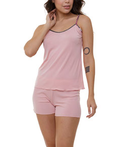Short Doll Liganete Alcinha Lella (135) Rosa Claro