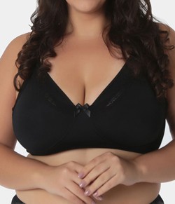 Sutiã Amamentação com Renda Microfibra Le Moiselle (033) Plus Size