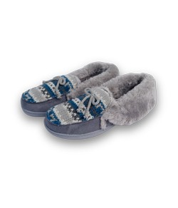 Pantufa Botinha Lili Liang (F7028) - Cinza