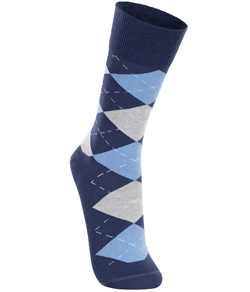 Meia Cano Longo Masculina Escocesa Lupo (1212-024)