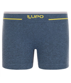 Cueca Boxer Infantil Sem Costura Lupo Kids (00137-010)