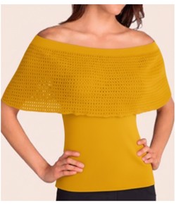 Blusa Ciganinha Raschel Loba Lupo (17711-001)