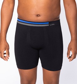 Cueca Boxer Longa Sem Costura Plus Size Lupo (17801-001)