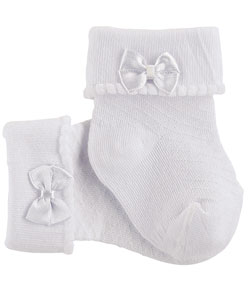 Meia Bebê Punho Dobrável Lupo Baby (02035-001) Algodão