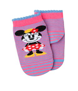 Meia Bebê Minnie Listras Lupo Baby (02088-128) Algodão