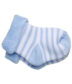 Meia Bebê Inverno Listras Lupo Baby (02115-002) Algodão