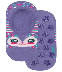 Meia Sapatilha Infantil Antiderrapante Lupo Kids (02142-018) Algodão