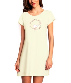 Camisola Curta Can�rio Lupo (24347-001) 100% Algod�o