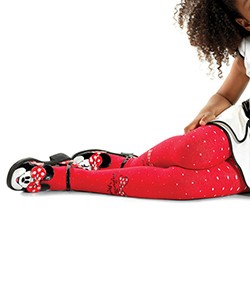 Meia-Cal�a Minnie Mouse Lobinha Lupo (02528-018) Algod�o