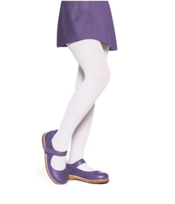 Meia-Calça Infantil Rendinha Lobinha Lupo (02534-001) Fio 40