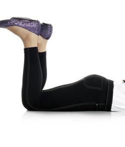 Meia-Cal�a Legging Jeans Lobinha Lupo (02542-001) Fio 150