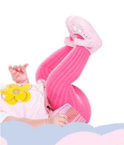 Meia-cal�a Baby Lobinha Lupo (02613-001) Cotton/Algod�o