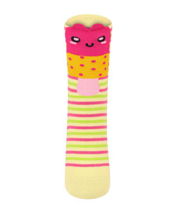 Meia Infantil 3D Lupo Kids (2640-033) Amarela