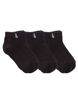 Kit 3 Pares de Meias Lupo Kids (02725-089) Preto