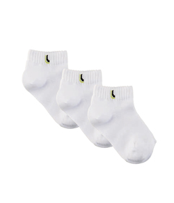 Kit 3 Pares de Meias Lupo Kids (02725-089) Brancas