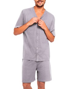 Pijama Aberto Masculino Lupo (28064-001) Algodão