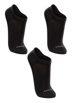 Kit 3 Pares de Meia Sapatilha Invis�vel Lupo Sport (3170-089) Pretas