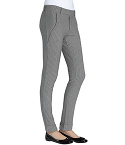 Calça Alfaiataria Risca De Giz Loba Lupo (41867-001) Viscose