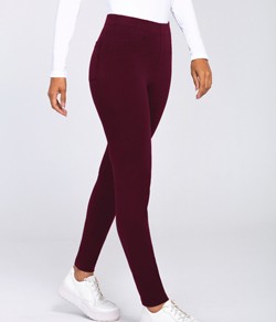 Cal�a Superopaca Cotton/Algod�o/Algod�o Loba Lupo (41883-001) Vinho