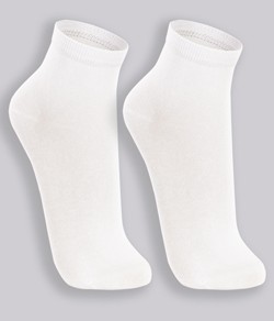 Kit 2 Pares de Meias Cano M�dio Lupo (04200-088) Branco