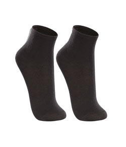 Kit 2 Pares de Meias Cano M�dio Lupo (04200-088) Preto