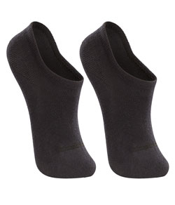 Kit 2 Meias Sapatilhas Invisíveis Lupo (04270-088) Preto