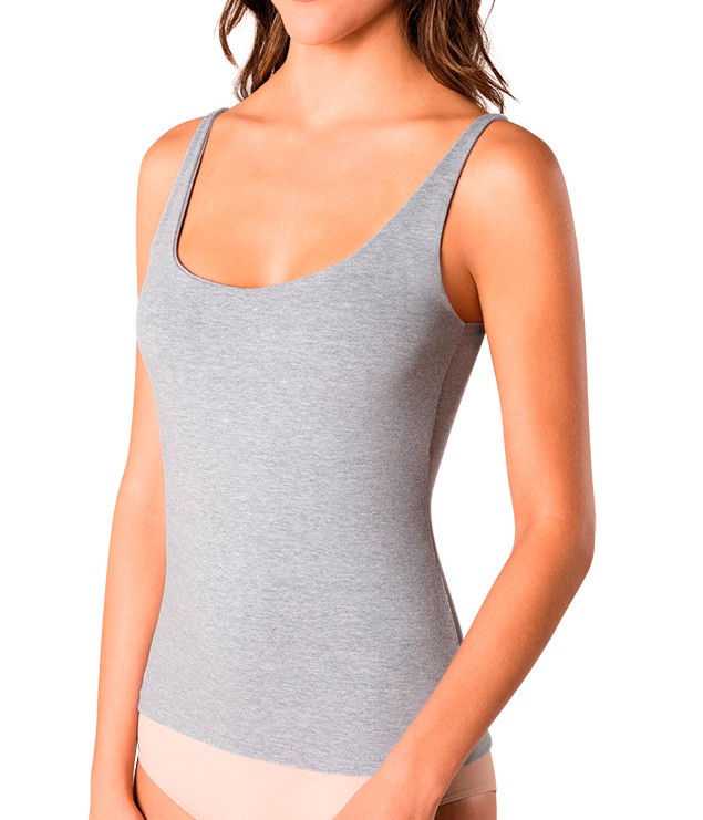 Regata Básica Cotton/Algodão Loba Lupo (45137-001) ::