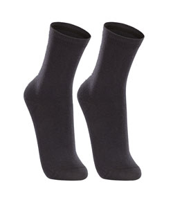Kit 2 Pares de Meias Cano Longo Basic Lupo (04575-088) Preto